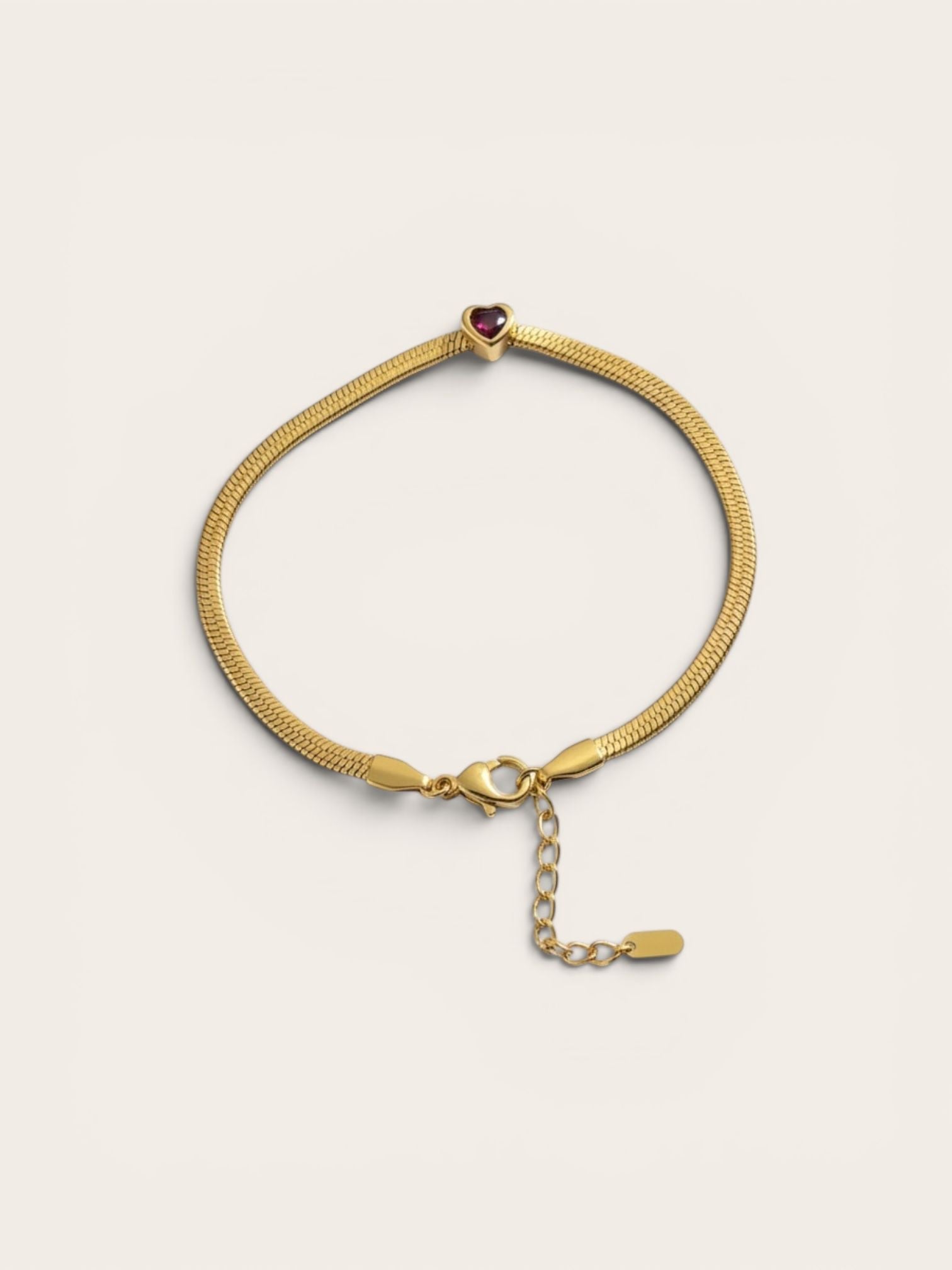 Red Queen Heart bracelet