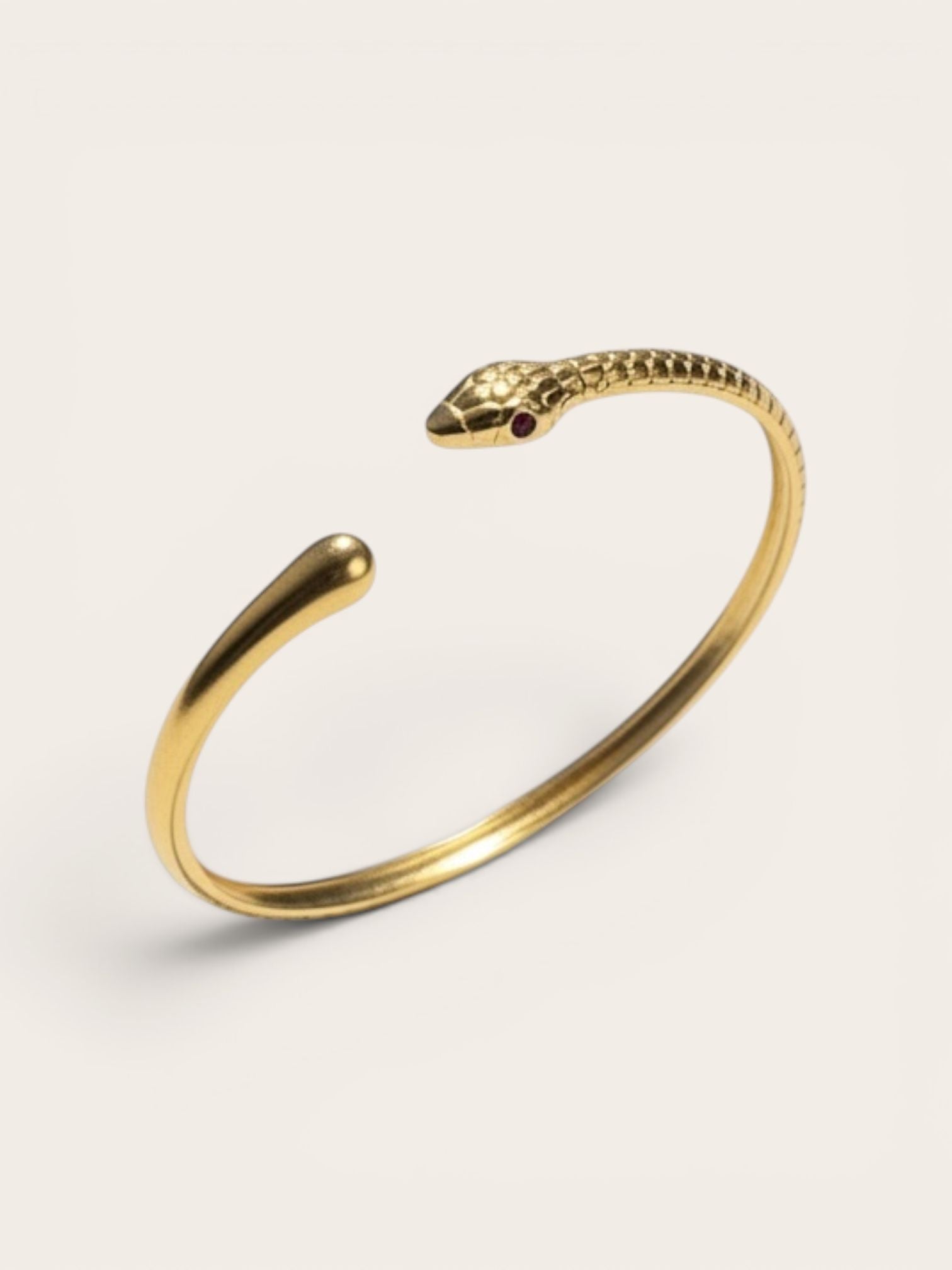 Gold Snake Bracelet