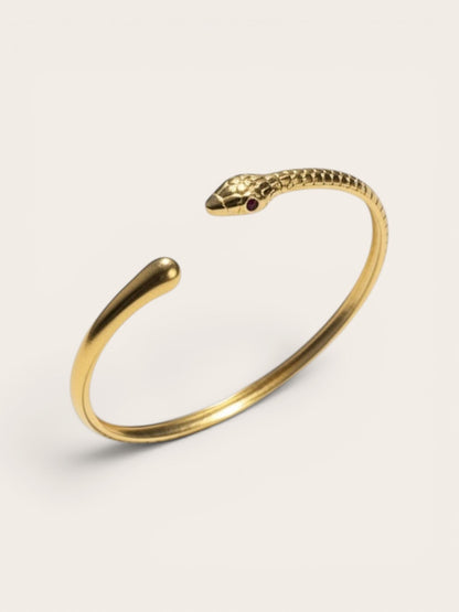 Gold Snake Bracelet
