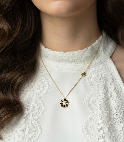 Sunflower Necklace