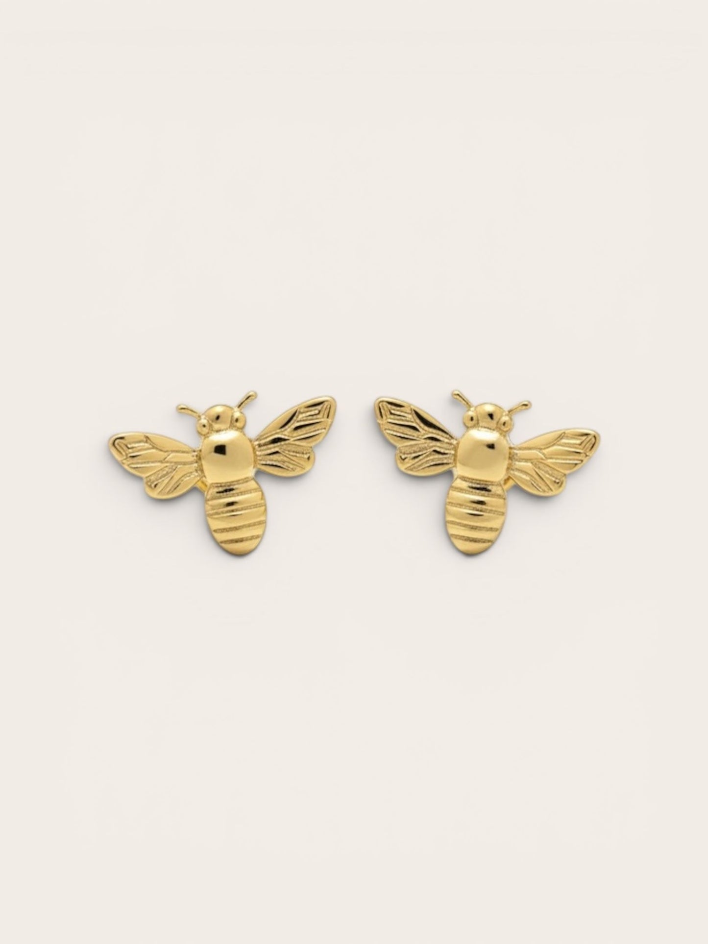 Gold Bees Earrings